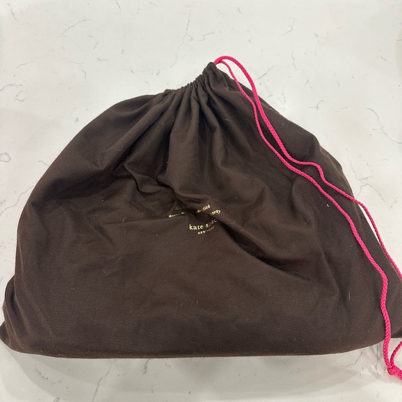 With dust bag, Kate Spade Brown Shoulder Bag with Adjustable Strap - Picture 6 of 6